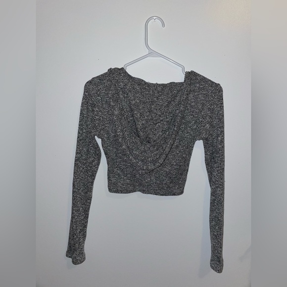 Fashion nova knit cropped hoodie - Picture 2 of 4